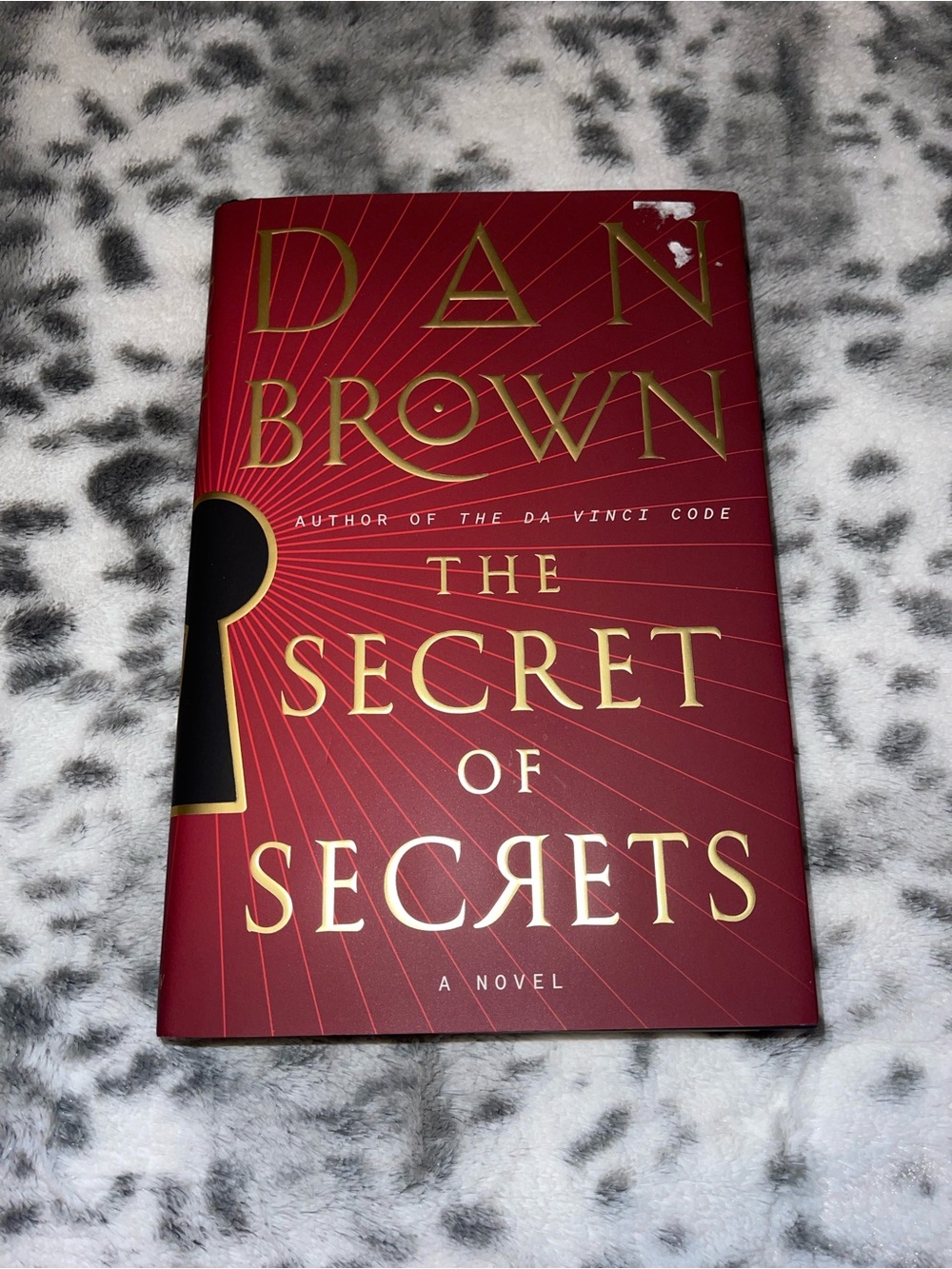 Dan Brown hardcover book